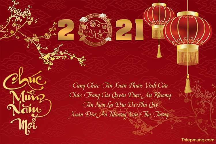 Lời chúc năm mới bằng Tiếng Trung - Anh